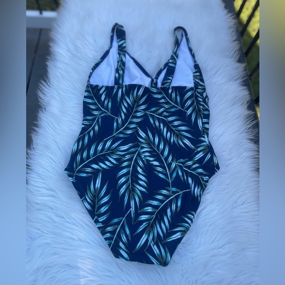 Calypso Cove one piece Swim Suit - size 18W- tropical print - Picture 4 of 8